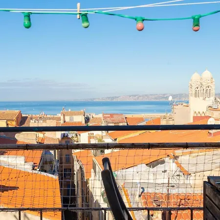 Apartment Terrasse Vue & Quartier Historique Vieux Port Marseille